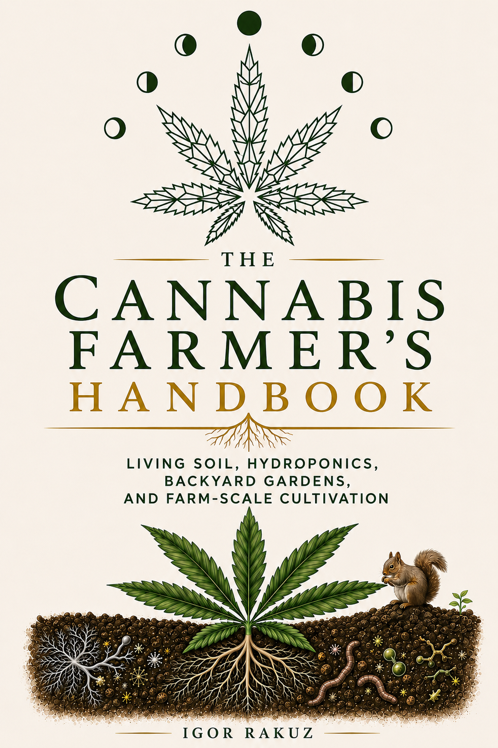 Book cover of The Cannabis Farmer’s Handbook by Igor Rakuz