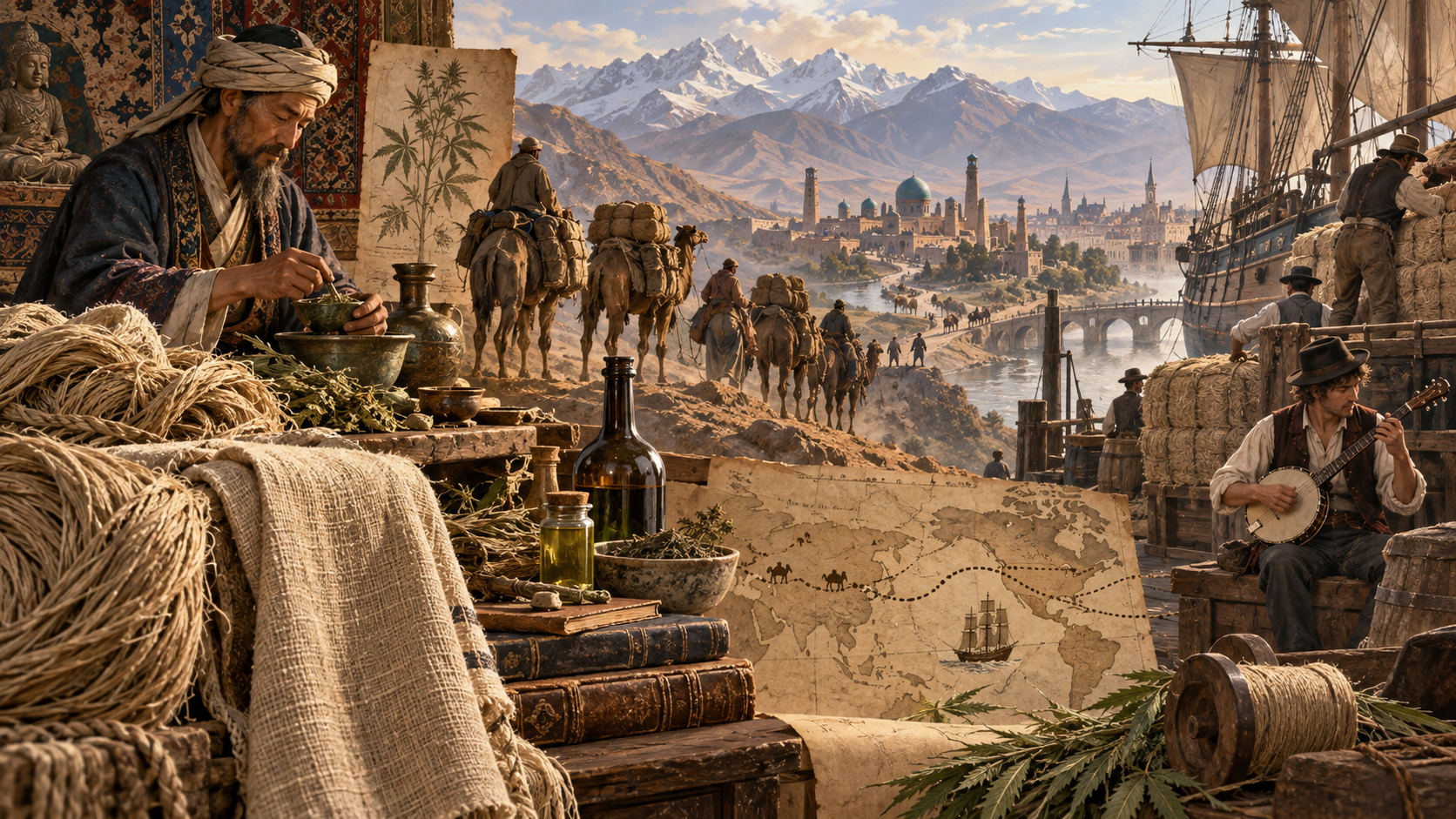Cannabis Culture & History — Part I: Ancient Roots to Early North America